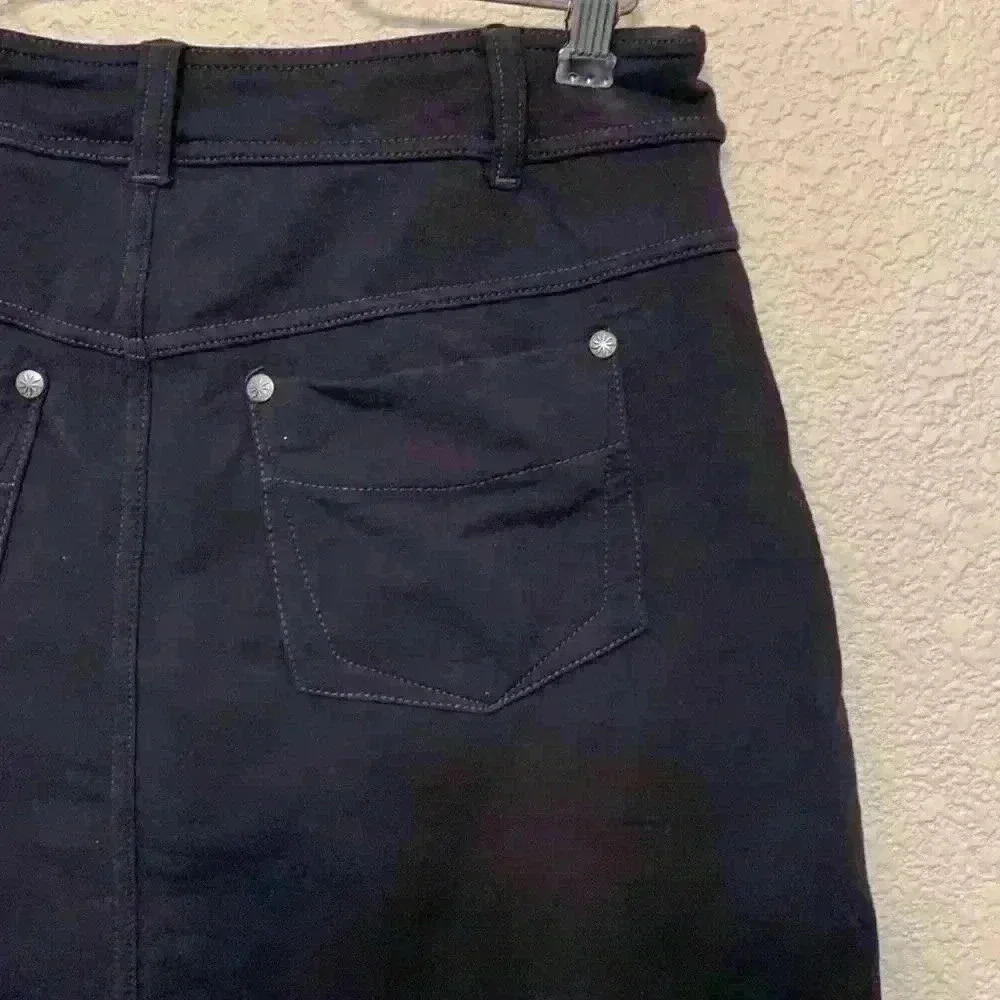 Athleta black mini skirt sz XS PE teacher casual soccer mom athleisure athletic - Picture 5 of 9